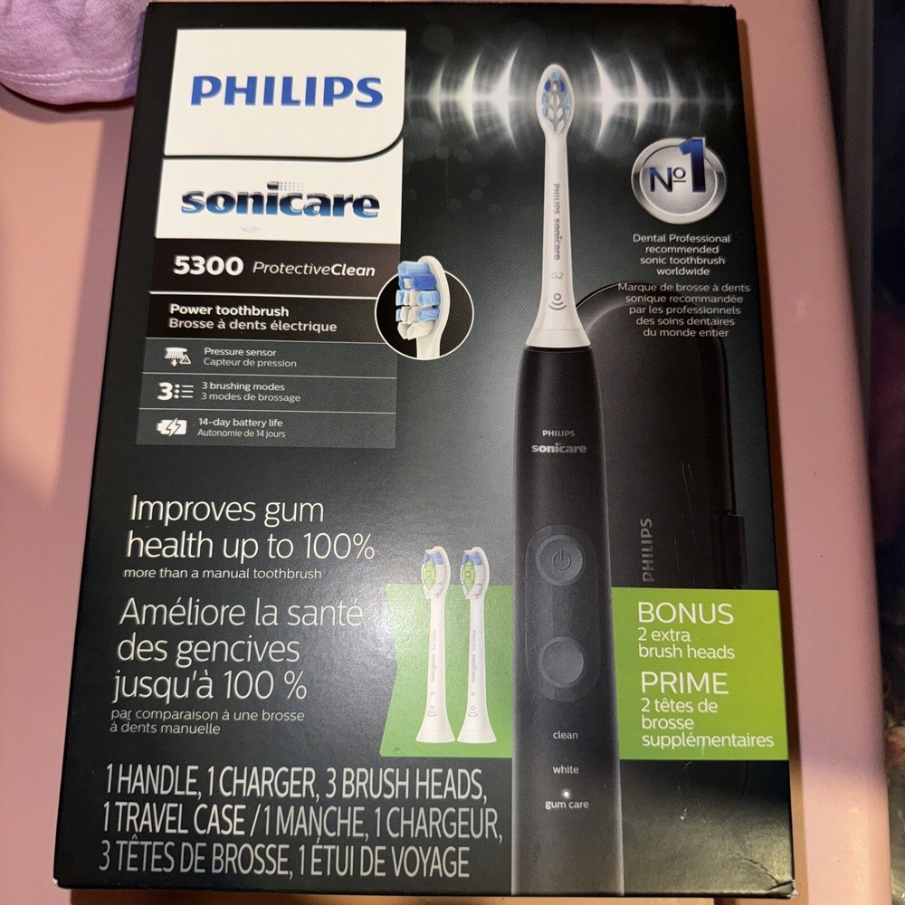 Philips Sonicare ProtectiveClean 5300 Rechargeable Electric Toothbrush